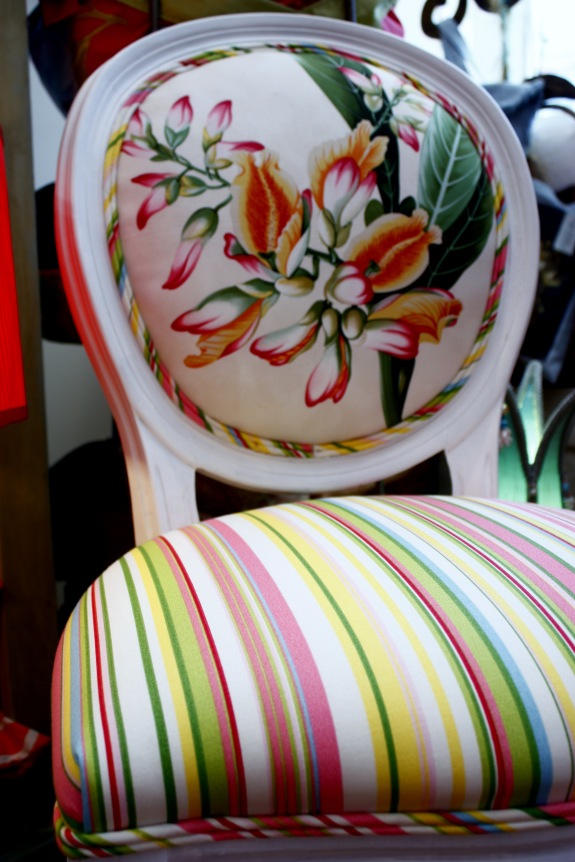 Jane Hall Design custom chair